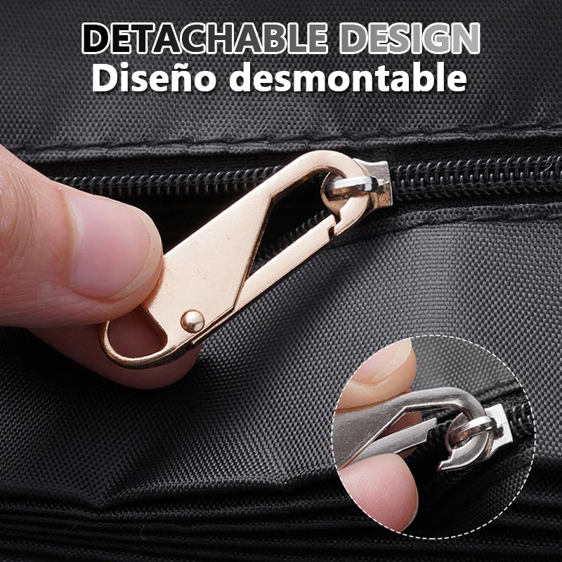 Replacement Zipper Slider Easy Zipper Puller DIY Zipper Repair Kit Sewing Accessories for Luggage Backpack Clothes Pants Wallet